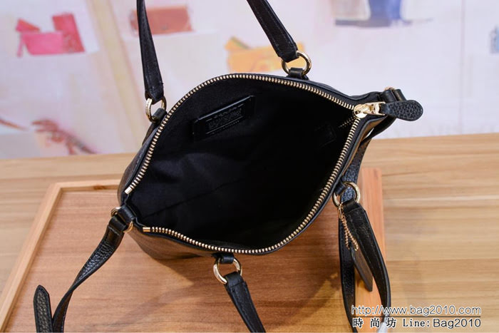 COACH蔻馳 原單coach mini款 59853 可愛款餃子包 全頭層牛皮材質  Chz1450
